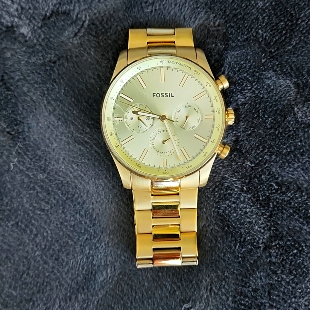 Fossil Gold Watch